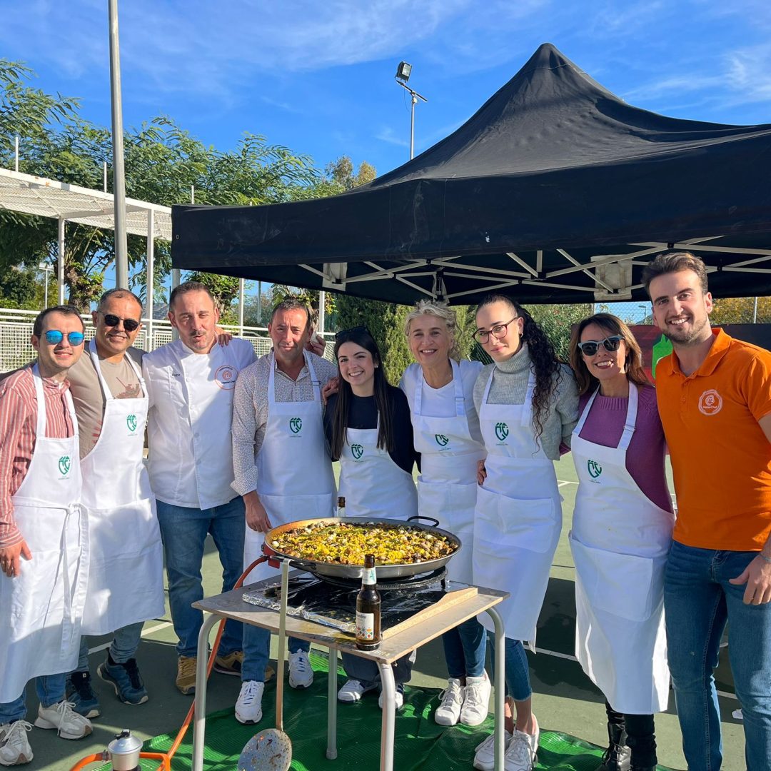 Arroz ganador del teambuilding culinario.